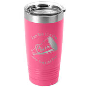 Cheerleading 20 oz. Double Insulated Tumbler - Megaphone Icon