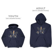 Baseball Hooded Sweatshirt - It's Bats