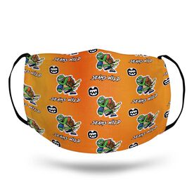 Seams Wild Football Face Mask - Slowyo (Pattern)
