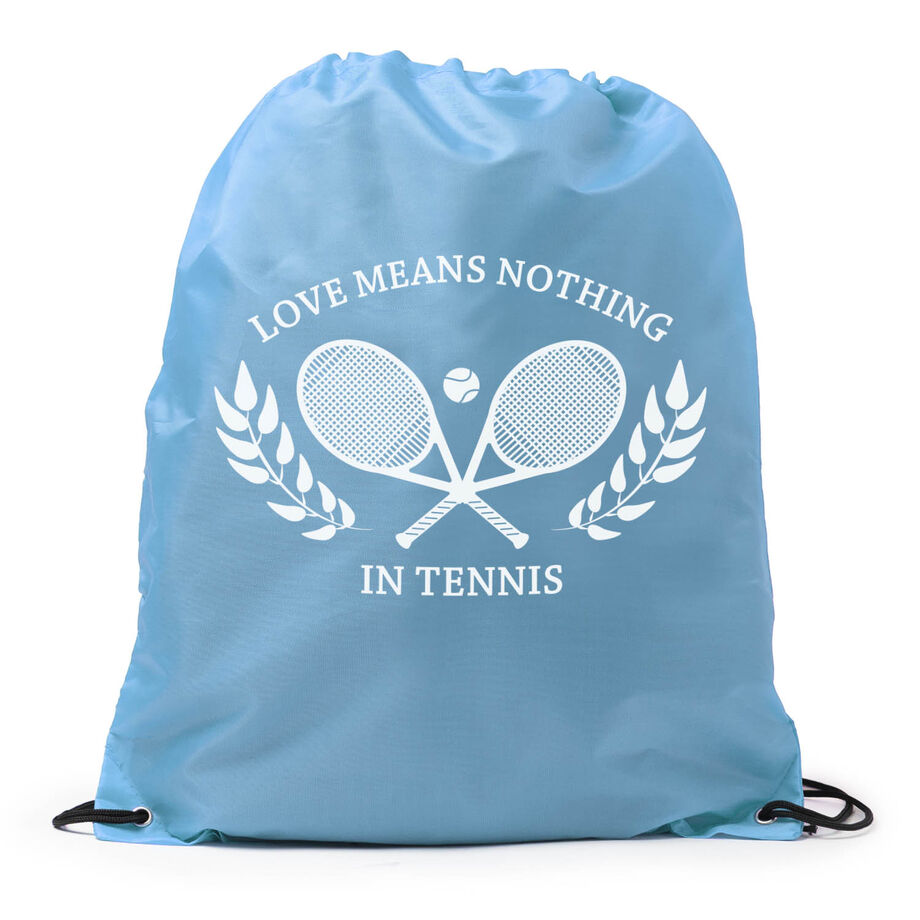 Tennis Drawstring Backpack - Love Means Nothing In Tennis