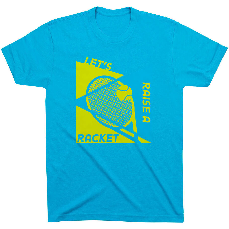 Tennis Short Sleeve T-Shirt - Let's Raise A Racket