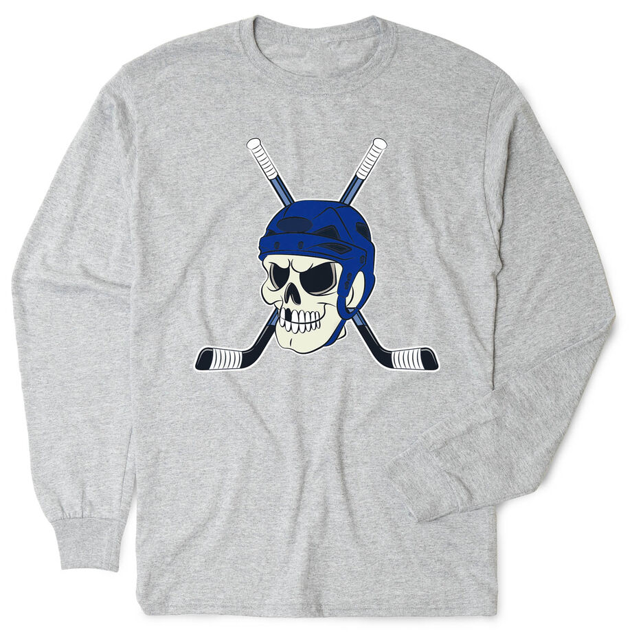 Hockey Tshirt Long Sleeve - Chill to the Bone