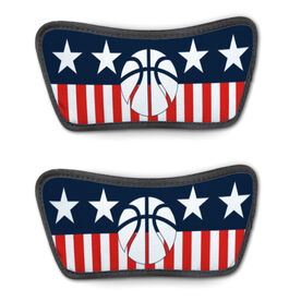 Basketball Repwell&reg; Sandal Straps - Stars and Stripes