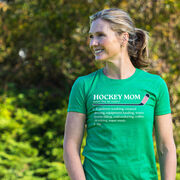 Hockey Women's Everyday Tee - Hockey Mom Definition