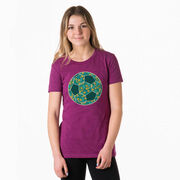 Soccer Women's Everyday Tee - Summer Kicks