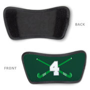 Field Hockey Repwell&reg; Slide Sandals - Crossed Field Hockey Sticks with Numbers