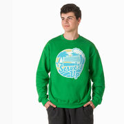 Volleyball Crewneck Sweatshirt - Serve's Up
