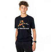 Hockey Short Sleeve T-Shirt - Hat-Trick or Treat