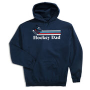 Hockey Hooded Sweatshirt - Hockey Dad Sticks