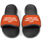 Personalized Repwell&reg; Slide Sandals - Your Text