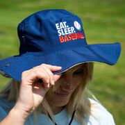 Baseball Bucket Hat - Eat Sleep Baseball