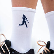 Baseball Woven Mid-Calf Socks - Batter