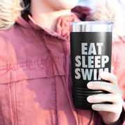 Swimming 20 oz. Double Insulated Tumbler - Eat Sleep Swim