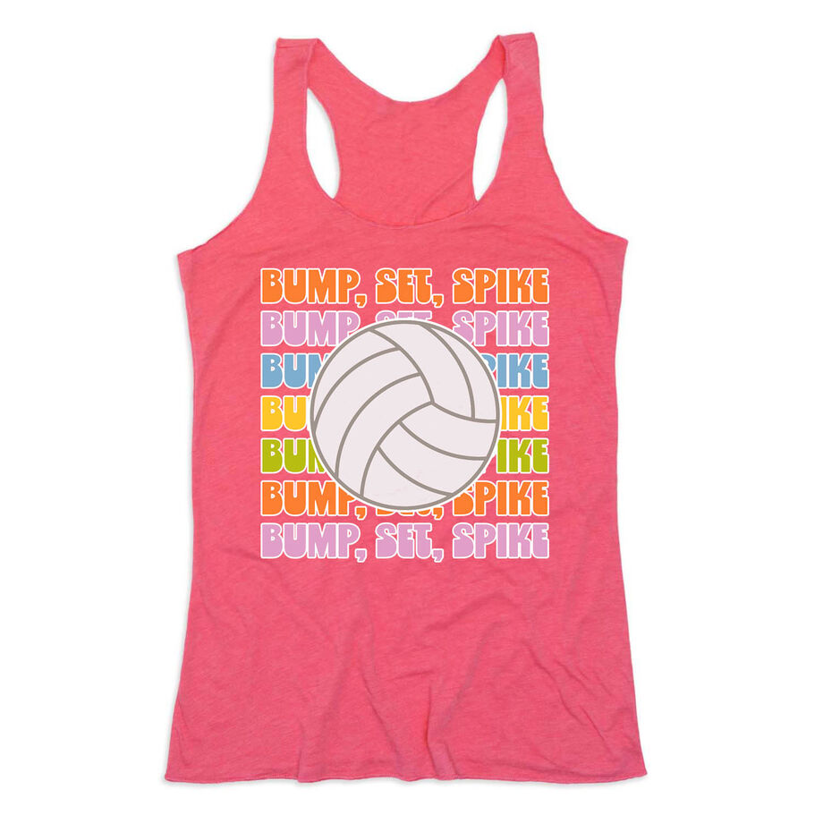 Volleyball Women's Everyday Tank Top - Bump, Set, Spike