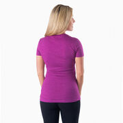 Women's Everyday Runners Tee - Life's Short Run Long (Mountains)