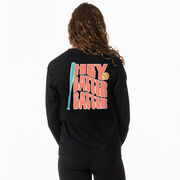 Softball Tshirt Long Sleeve - Hey Batter Batter (Back Design)