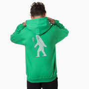 Guys Lacrosse Hooded Sweatshirt - Yeti (Back Design)