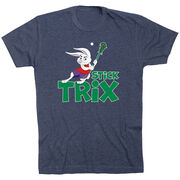 Guys Lacrosse Short Sleeve T-Shirt - Stick Tricks