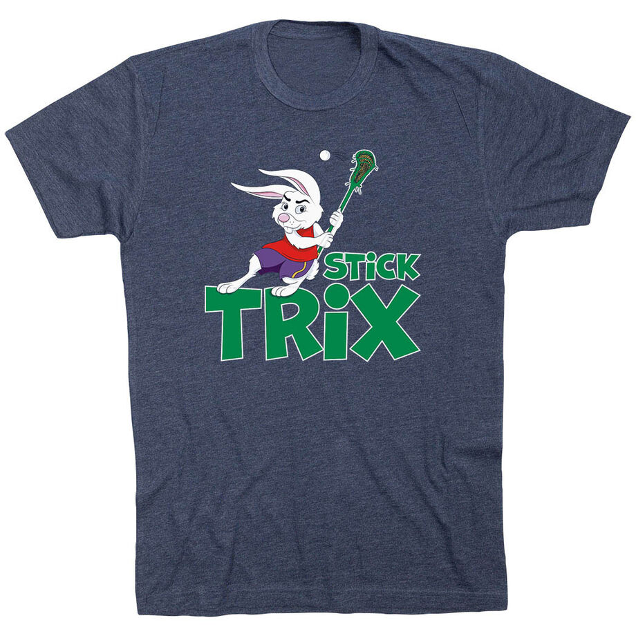Guys Lacrosse Short Sleeve T-Shirt - Stick Tricks