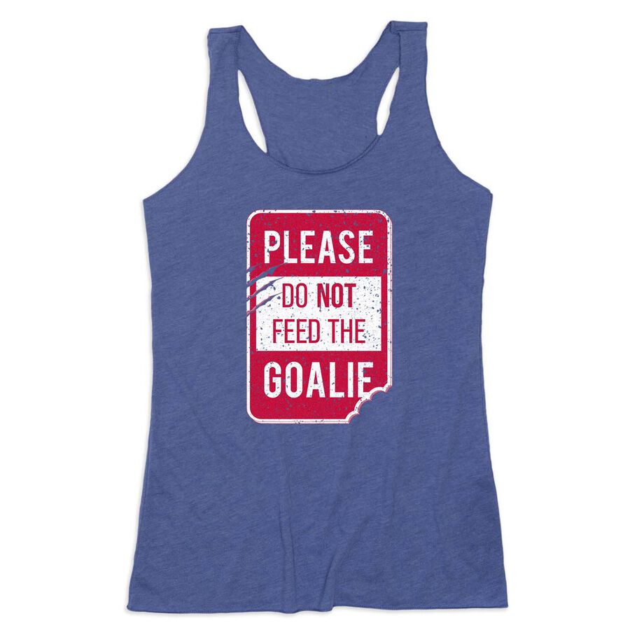 Women's Everyday Tank Top - Don’t Feed The Goalie