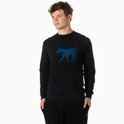 Hockey Tshirt Long Sleeve - Rockey The Hockey Dog