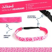 Athletic Juliband Non-Slip Headband - Heart