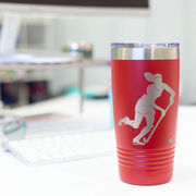 Field Hockey 20 oz. Double Insulated Tumbler - Silhouette