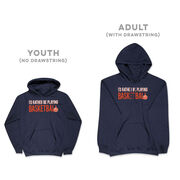 Basketball Hooded Sweatshirt - I'd Rather Be Playing Basketball