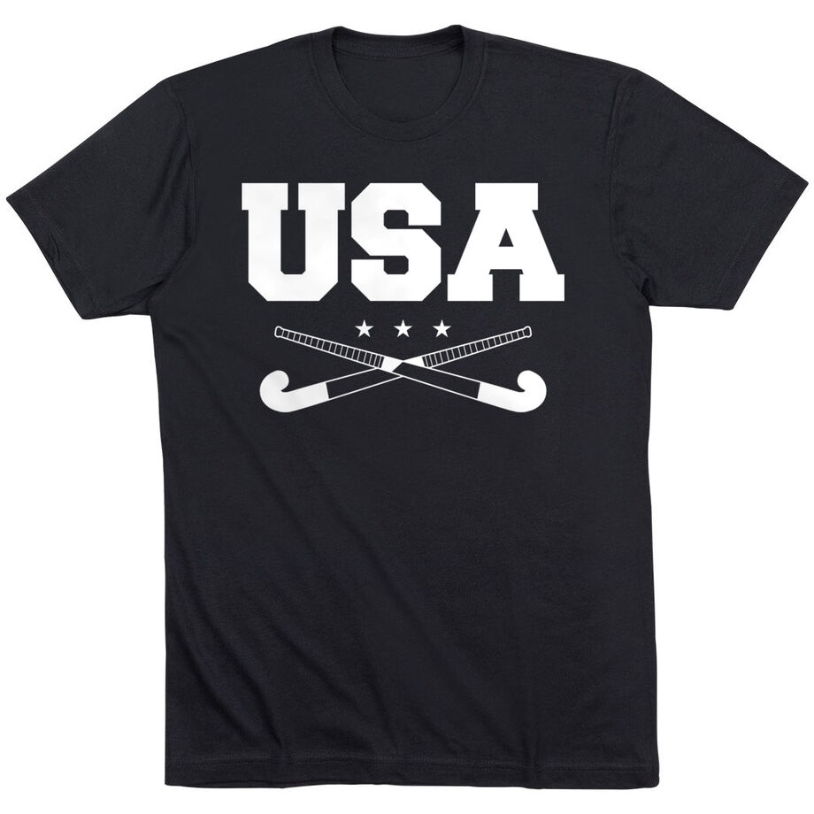 Field Hockey T-Shirt Short Sleeve - USA