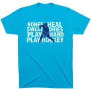 Hockey Short Sleeve T-Shirt - Bones Heal Hockey