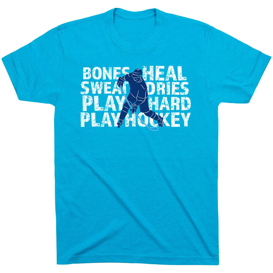 Hockey Short Sleeve T-Shirt - Bones Heal Hockey