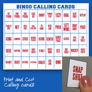 Hockey Bingo Game (Free Download)