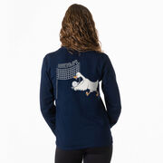 Volleyball Tshirt Long Sleeve - Goosebumps (Back Design)