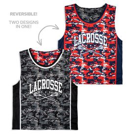 Guys Lacrosse Reversible Pinnie - Camo