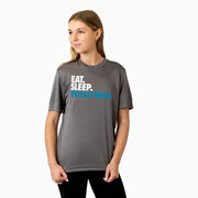 Volleyball Short Sleeve Performance Tee - Eat. Sleep. Volleyball.