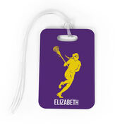 Girls Lacrosse Bag/Luggage Tag - Personalized Player