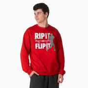 Baseball Crewneck Sweatshirt - Rip It Flip It