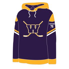 ChalkTalk Custom Team Hoodie - Hockey Crossed Sticks