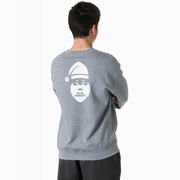 Baseball Crewneck Sweatshirt - ho ho homerun (Back Design)