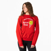 Tennis Crewneck Sweatshirt - Servin' Aces