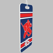 Hockey Bag/Luggage Tag - Personalized Hockey Goalie