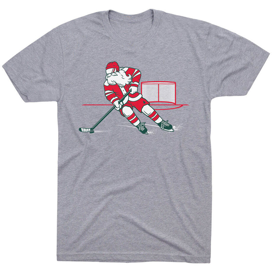 Hockey Short Sleeve T-Shirt - Saint Nick Hat Trick
