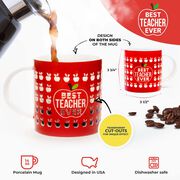 Soleil Home&trade; Porcelain Mug - Best Teacher Ever