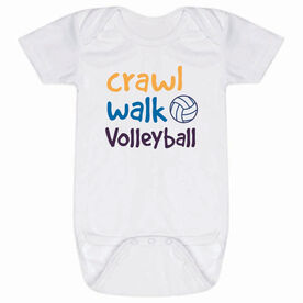 Volleyball Baby One-Piece - Crawl Walk Volleyball