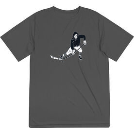 Hockey Short Sleeve Performance Tee - Rip It Reaper