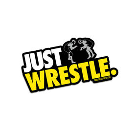 Wrestling Stickers - Just Wrestle (Set of 2)