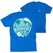 Pickleball Short Sleeve T-Shirt - Serve's Up (Back Design)