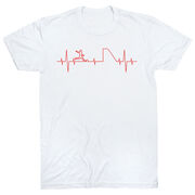 Soccer Short Sleeve T-Shirt - Soccer Heartbeat