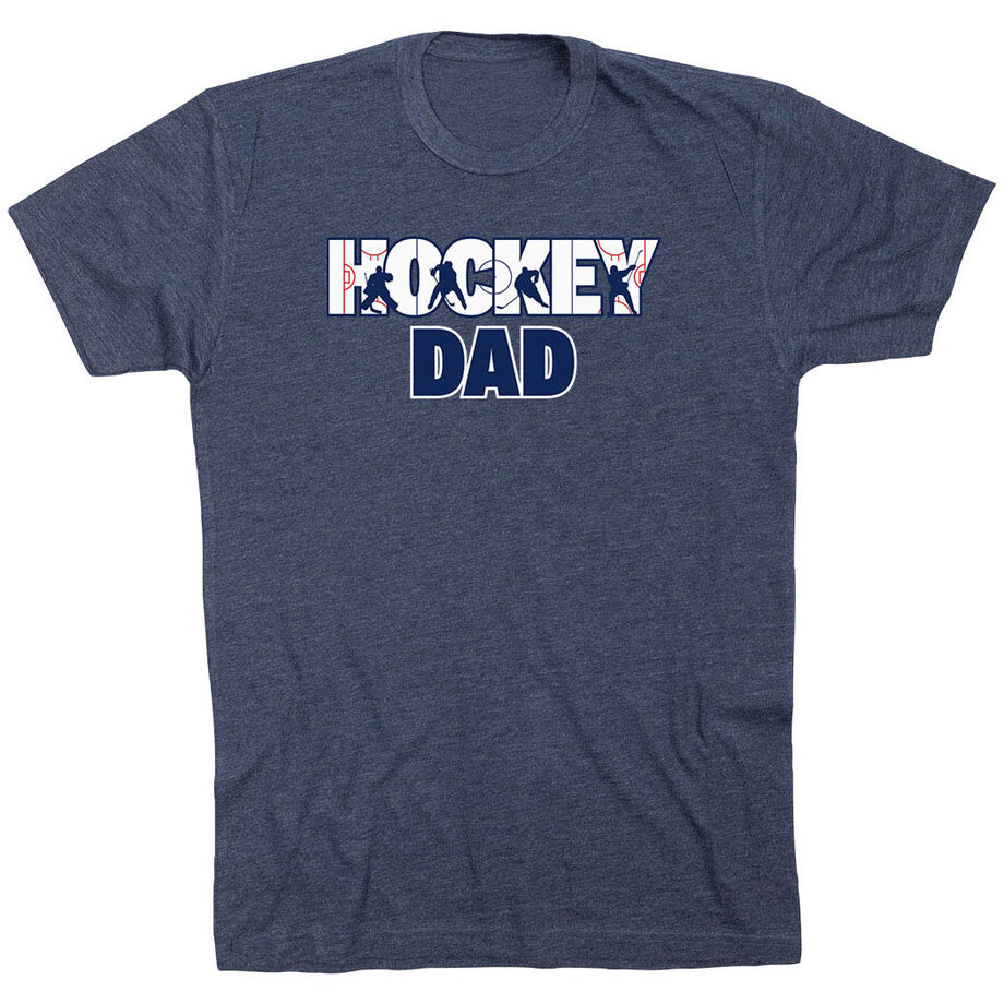 Hockey Short Sleeve T-Shirt - Hockey Dad Life