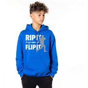 Baseball Hooded Sweatshirt - Rip It Flip It